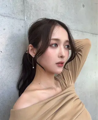 セミロング カラー 🌫️大人韓国ヘア 🌫️naoyaのヘアスタイル