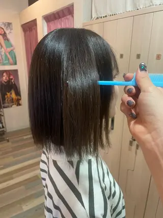 カラー 下澤 天音のヘアスタイル