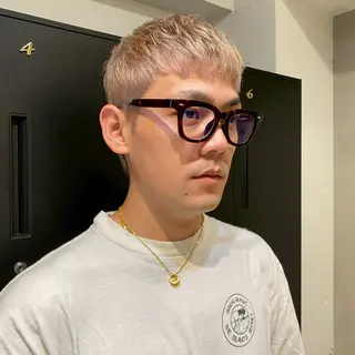 ショート メンズ 🎀似合わせ×ハイト ーン/ Maho🎀のヘアスタイル