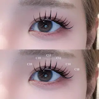 マツエク・マツパ 博多/束感まつ毛 🎀ナオ🎀のマツエク・マツパデザイン