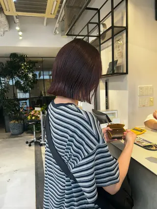 ショート 津葉井 麗奈のヘアスタイル