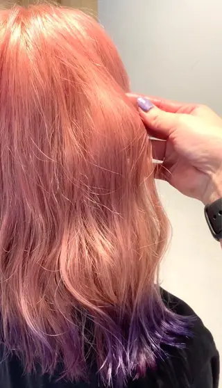 ロング カラー 立川/シールエクステ /みづきのヘアスタイル