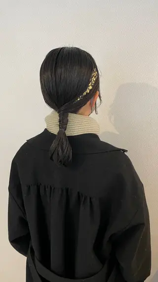 ミディアム 倉地 更彩のヘアスタイル