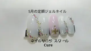 ネイル ネイルサロン Cureのネイルデザイン