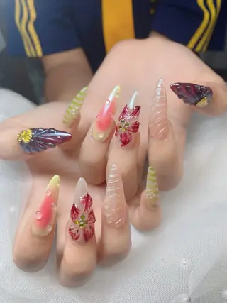 ネイル ハイネイル自宅サロン所属・ハイネイル 自宅サロンのネイルデザイン