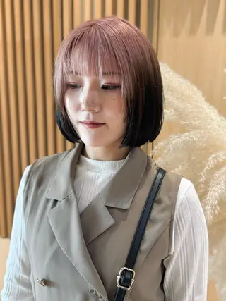 ショート 🩵縮毛矯正・ボブ 岩原朋也🩵のヘアスタイル