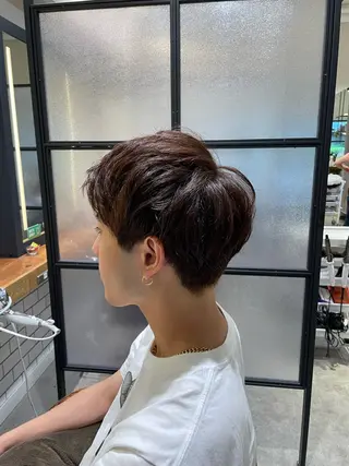 メンズ mitbytreeセンター北所属・透明感カラー/ カット🎀あつこ🎀のヘアスタイル