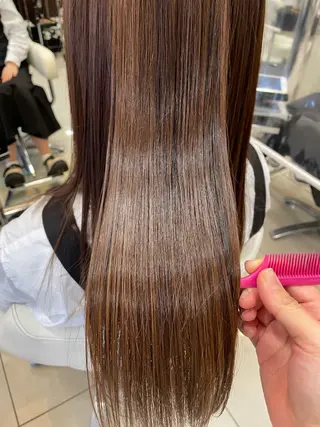 ロング 髪質改善 LISAのヘアスタイル