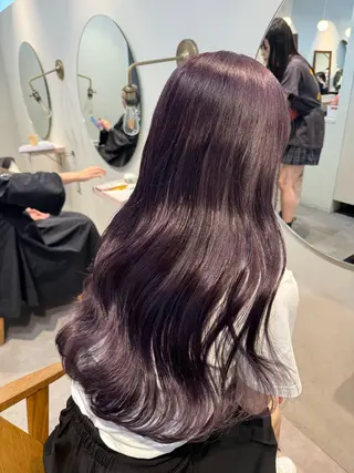 ロング カラー roka所属・ayaka♡ 柔らかカラーのヘアスタイル