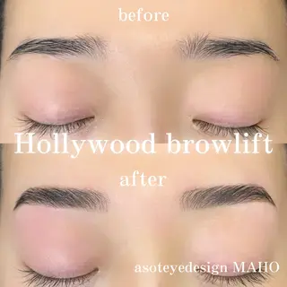アイブロウ MAHO🤍 asotのマツエク・マツパデザイン