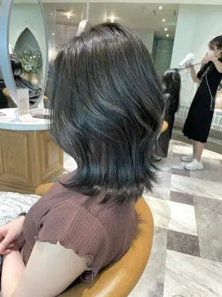 ミディアム カラー 美髪/カラー 美容院🌈渡辺隼也のヘアスタイル