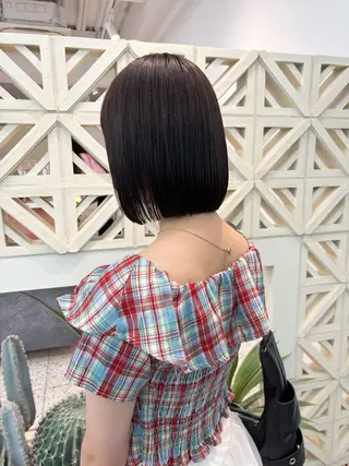 ショート カラー 伊藤 優里のヘアスタイル