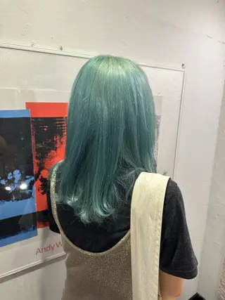 カラー 江村 心のヘアスタイル