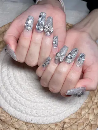 ネイル M🌷nail 長さだし専門店のネイルデザイン