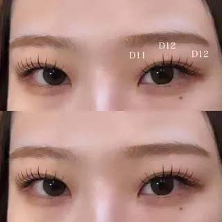 マツエク・マツパ Lily Suzukaのマツエク・マツパデザイン