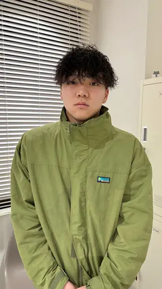 パーマ メンズ ボブ/レイヤー /河内温太のヘアスタイル