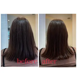 ミディアム 平 真亜里のヘアスタイル