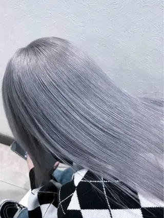 ミディアム カラー 中嶋心渚⌇透明感 カラー️🩵🎀‪のヘアスタイル