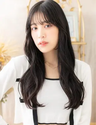 ロング カラー カバーヘアブリス上尾店所属・飯田 萌友のヘアスタイル