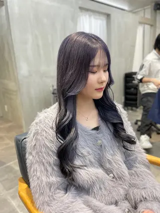 ロング 🪐SOURCE 塚口　シマブクロ🪐のヘアスタイル