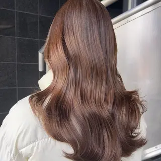 ロング calna 古賀 菜摘のヘアスタイル