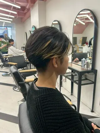 メンズ ルイ☆【ボブ/メンズ /酸性ストレート】のヘアスタイル