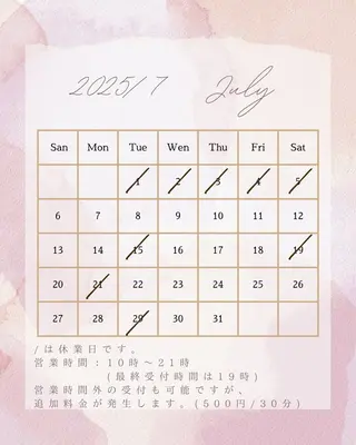 Beauty studio color所属・Rosekraut はらだのエステ・リラクイメージ