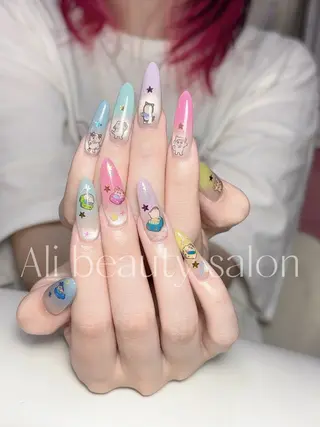 ネイル Ali 新小岩 ネイル専門のネイルデザイン