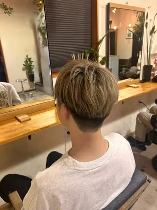 メンズ cherir所属・藤井 美陽のヘアスタイル