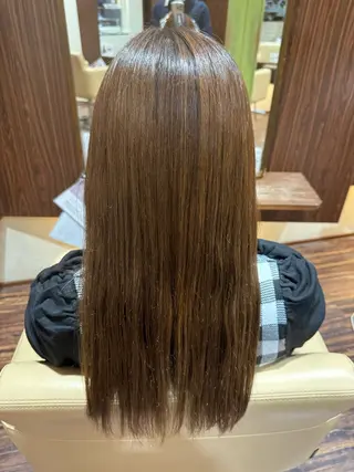 ロング パーマ gigscor所属・金子 珠梨のヘアスタイル