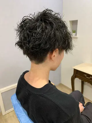 パーマ メンズ 竹田駅/半個室 belle./ベルのヘアスタイル