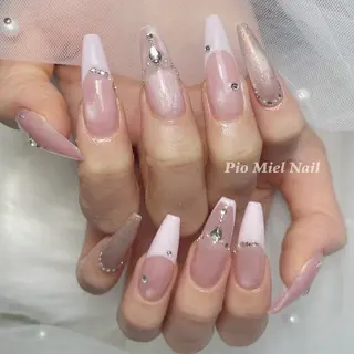 ネイル HANA 長さだしのネイルデザイン