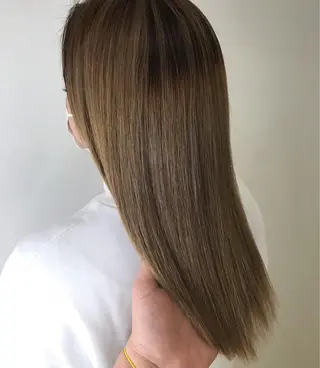 セミロング カラー ていねい技術No.1 🌈諏訪 健太のヘアスタイル