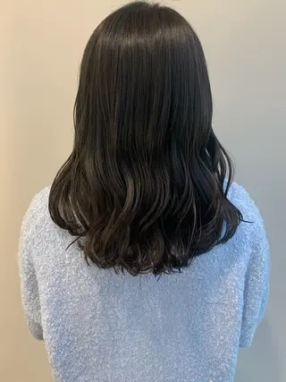 ミディアム カラー 似合わせ⌇お洒落 カット⌇平野あみのヘアスタイル