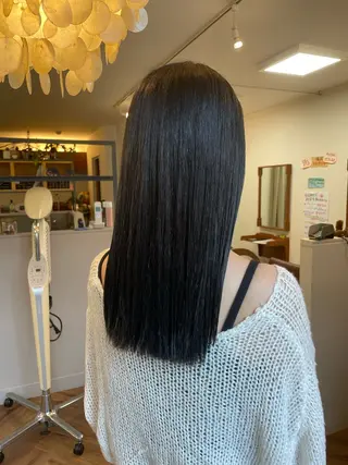 ロング hygge　元住吉店所属・望月 千絵のヘアスタイル