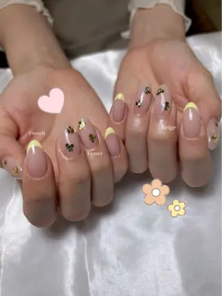 ネイル mofie🤍ユミ/ 恵比寿/パラジェルのネイルデザイン