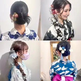 ヘアアレンジ 鷲見 望のヘアスタイル
