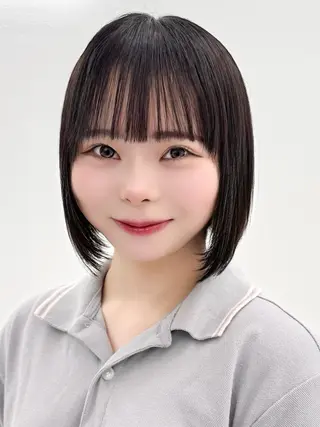 ショート カラー ヘアアレンジ 縮毛矯正ボブ🤍 韓国ヘア/ひかりのヘアスタイル