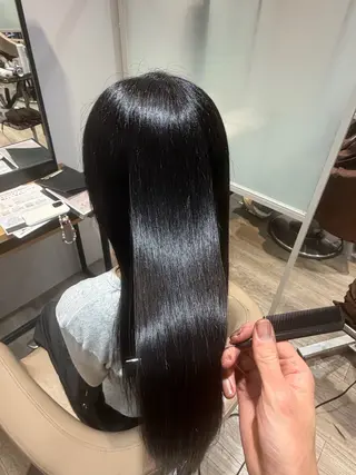 ロング EARTHセンター南店所属・髪質改善🫧 ミタセイヤのヘアスタイル