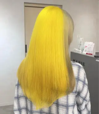 セミロング 田中 蓮華のヘアスタイル