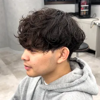 メンズ 🎖️似合わせメンズ パーマ🎖️カネキのヘアスタイル