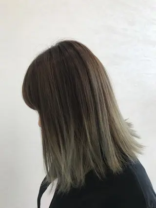 ミディアム 星野 慎也のヘアスタイル