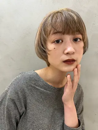 ショート Viot 銀座 樋口 桃佳のヘアスタイル