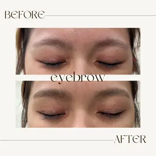 アイブロウ ハイトーン/暖色/ 眉/メイク/Rinaのヘアスタイル