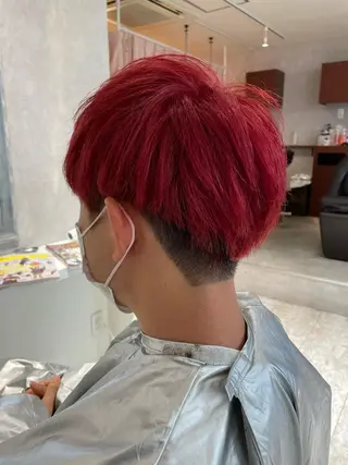 ショート カラー メンズ ［パサつき改善］＊ 髪質改善ケアサロン＊のヘアスタイル