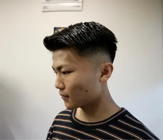 ショート メンズ 理容オクムラ所属・【メンズ専属スタイリ スト】奥村　篤史のヘアスタイル