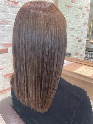 ロング ✨美髪／縮毛矯正 講師 ／塚田健✨のヘアスタイル