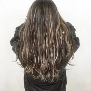 セミロング まお♡レイヤーカット ×色っぽstyleのヘアスタイル