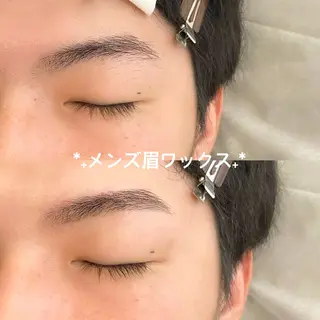 メンズ アイブロウ SAEGUSA .⋆𝜗𝜚 桜木町のマツエク・マツパデザイン