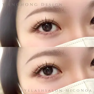 マツエク・マツパ MicoNoa所属・MicoNoa Asamiのマツエク・マツパデザイン